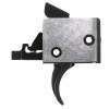 CMC Triggers drop-in trigger with curved bow trigger for the shooter who wants a traditional feel. Small pin type with 2 lb pull/release weight.