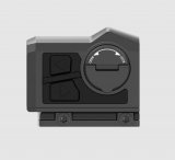 Thermal image pistol sight with RMR mount for the ultimate advantage in low-light shooting.