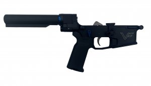Elite VF Engraved APF Folding Lower - Blue