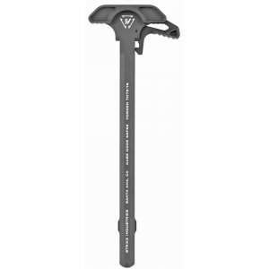 This Charging Handle from Strike Industries features a larger aluminum latch surface that efficiently functions in adverse conditions.