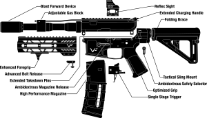 Enhanced Diamondback DB15P300DS10MB Diamond 300 AAC