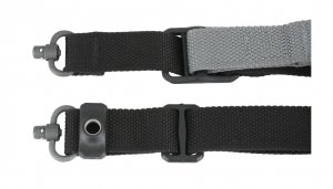 The Vickers 221 Sling allows users to switch from 2-point to 1-point mode instantly.