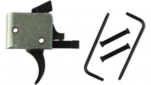 CMC Triggers drop-in trigger with flat bow renders a linear feel unsurpassed by any other trigger bow shape. Small pin type with 2.5 lb pull weight.