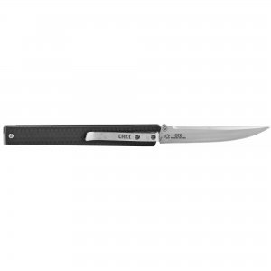 This knife is extremely low profile, light weight and deploys smooth and fast with a recessed thumb stud and excellent grip.