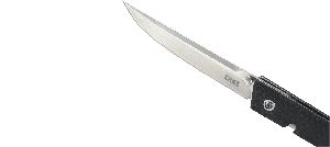 This knife is extremely low profile, light weight and deploys smooth and fast with a recessed thumb stud and excellent grip.