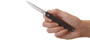 This knife is extremely low profile, light weight and deploys smooth and fast with a recessed thumb stud and excellent grip.