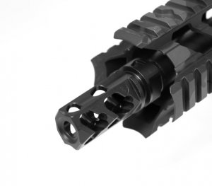 The Fortis muzzle break for AR 7.62mm is designed for performance that is unmatched and muzzle rise that is non-existent.