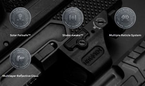 The HS507C X2 is an open reflex optical sight designed for pistol applications, featuring Holosun’s Super LED with up to 50k hours battery life, Solar Failsafe, Multi-Reticle System, and Shake Awake.