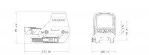 Holosun HE510C-GR Open Reflex MRS Green Dot