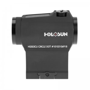 Features include Solar Failsafe, Shake Awake, 12 brightness settings, Holosun’s Super LED with up to 50k hours battery life, and Multi-Reticle System.