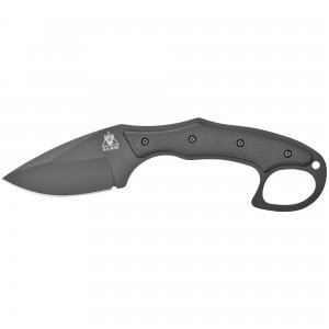 This fixed blade knife is a concealable and convenient, the hard plastic sheath rests inside of your pocket and clips to your pants.