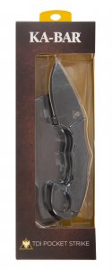 This fixed blade knife is a concealable and convenient, the hard plastic sheath rests inside of your pocket and clips to your pants.