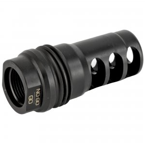 3 Port Muzzle Brake with 5/8x24 thread-pitch featuring Dual Taper Locking System™, compatible with all Rugged rifle and multi-caliber suppressors.