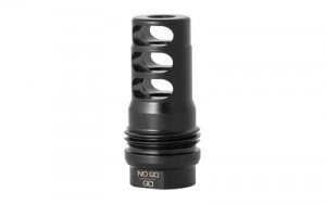 3 Port Muzzle Brake with 5/8x24 thread-pitch featuring Dual Taper Locking System™, compatible with all Rugged rifle and multi-caliber suppressors.
