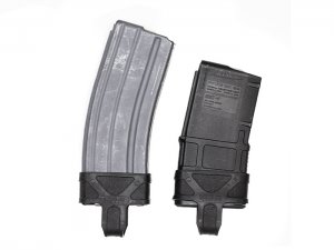 A simple and durable synthetic rubber loop with recessed rough gripping surface for improved speed and control-ability.