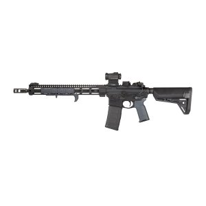 The MOE SL-S is a sleek profile stock with dual-side release latches and waterproof battery tubes, making it the slimmest storage tube stock available. Mil-Spec only.