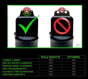 RAW Marksman Handgun Sights