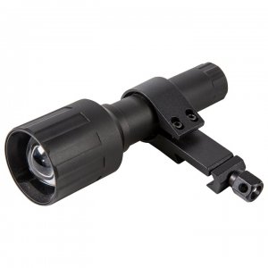 Coupled with its 850nm IR Illuminator, this riflescope employs a 1920x1080 CMOS sensor to detect objects up to 200 yards away at night.