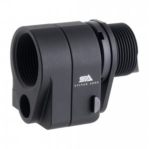Stock Adapter allows you to fold your stock and significantly reduce the length of your rifle for easy stow and travel.