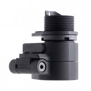 Stock Adapter allows you to fold your stock and significantly reduce the length of your rifle for easy stow and travel.
