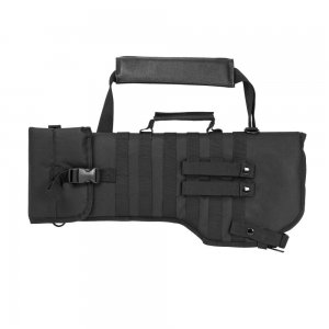 Designed for the an easy, comfortable, and secure way of carrying a Rifle/Carbine over the shoulder or modular mounting onto MOLLE compatible gear.