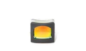 The Dual-Illuminated RMR uses fiber optics and tritium to illuminate the reticle. 