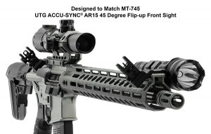 UTG Accu-Sync Canted Flip Up Sights Combo