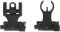 Troy HK Style Canted Flip Up Sights Combo