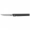 This knife is extremely low profile, light weight and deploys smooth and fast with a recessed thumb stud and excellent grip.