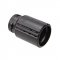 The Fortis Control Shield is designed to push the noise forward for combative situations or even for simple range use, while the top ports keep the muzzle device flat on target.