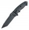This 10.5" knife with 5.5" tanto blade features broad rear saw teeth and includes an automatic retention sheath.