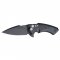 This 8.15" spear point knife with 3.5" blade features a flipper for quick opening, locking mechanism and is ambidextrous for right or left handed use.