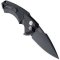 This 8.15" spear point knife with 3.5" blade features a flipper for quick opening, locking mechanism and is ambidextrous for right or left handed use.