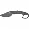 This fixed blade knife is a concealable and convenient, the hard plastic sheath rests inside of your pocket and clips to your pants.