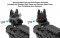 Match set of spring loaded AR-15 flip up front and rear sights. Spring-loaded posi-lock push button activation automatically deploys sight tower and prevents sight tower from collapsing when deployed.