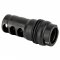 3 Port Muzzle Brake with 5/8x24 thread-pitch featuring Dual Taper Locking System™, compatible with all Rugged rifle and multi-caliber suppressors.