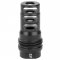 3 Port Muzzle Brake with 1/2x28 thread-pitch featuring Dual Taper Locking System™, compatible with all Rugged rifle and multi-caliber suppressors.