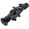 Coupled with its 850nm IR Illuminator, this riflescope employs a 1920x1080 CMOS sensor to detect objects up to 200 yards away at night.
