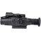 Coupled with its 850nm IR Illuminator, this riflescope employs a 1920x1080 CMOS sensor to detect objects up to 200 yards away at night.