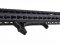 Shooters can apply different techniques to adapt to various scenarios: At the front, a ridged face allows a shooter to brace the rifle without worrying about the grip moving around. At the rear of the grip, the curve can be used as a hand stop.