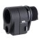 Stock Adapter allows you to fold your stock and significantly reduce the length of your rifle for easy stow and travel.