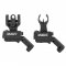 Troy HK Style Canted Flip Up Sights Combo